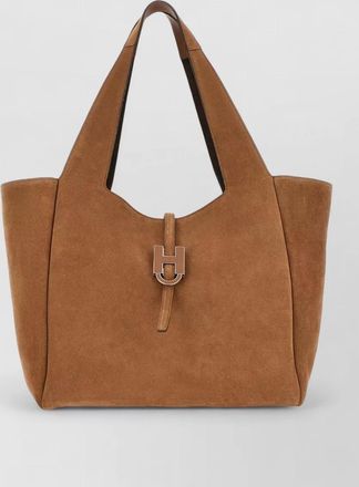 Hogan leather tote bag
