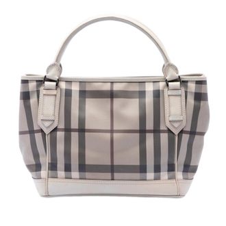 Burberry Pre-owned Burberry Smoke Check Coated Canvas Tote Ladies PRWXXIND2HJ6P1X6