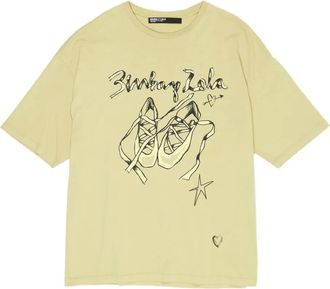 Bimba & Lola T-shirt met grafische print - Groen