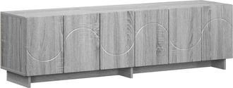 vidaXL Soporte De Tv 140 X 34,5 X 40 Cm Sonoma Gris Vidaxl