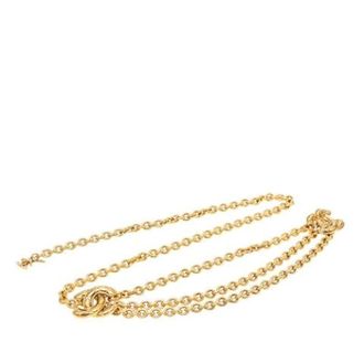 Chanel Pre-owned Chain belt - female - Chanel Vintage - Vintage Belts - Yellow - ONE SIZE - Pre-owned