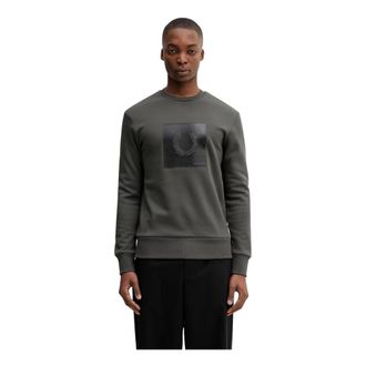 Fred Perry Sweatshirts - Sweatshirts & Hoodies - Hombre - Verde - L