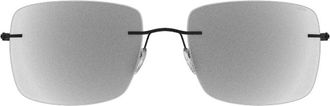 Silhouette Chesterman Rimless 8752/75 9040 Mens Sunglasses Black Size 59