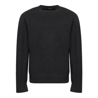 Ermenegildo Zegna Ueb6Ma8 10S Crew Neck Jumper - male - Zegna - Round-neck Knitwear - Blue - 2XL - Knitwear