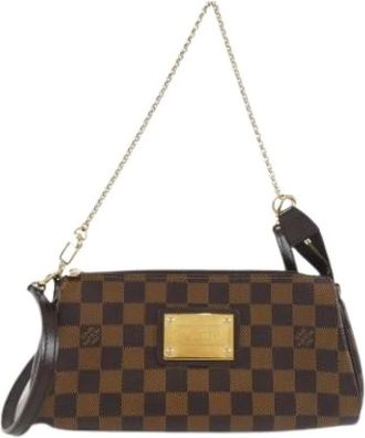 Louis Vuitton Pre-owned Mini Bags, female, Brown, Size: ONE SIZE Pre-owned Eva Shoulder Bag