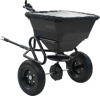 vidaXL vidaXL Spargisale Trainabile in PVC e Acciaio 125x74x79 cm 45 L