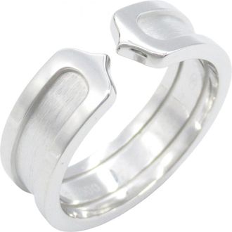 Cartier White Gold White Gold (18K) Band Ring (Pre-Owned)