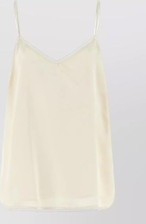 Fabiana Filippi lingerie top lightweight fabric spaghetti straps