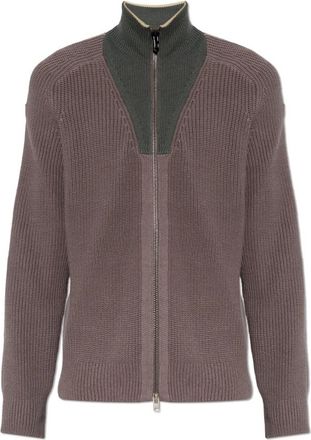 Diesel K-Orio Cardigan - Heren - Vesten - Bruin - XS - Truien & Vesten
