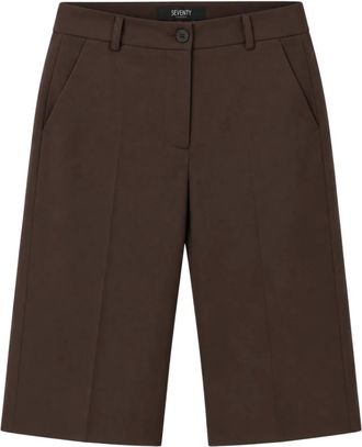 Seventy Mujer, Pantalones cortos, Marr&oacute;n, Talla: 4XL