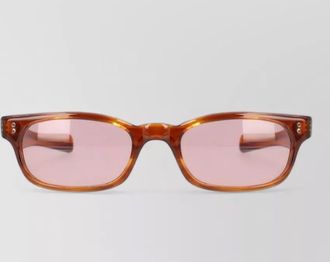 Our Legacy rider sunglasses rectangular acetate slim arms