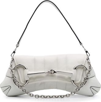 Gucci Pre-owned Gucci Small Leather Horsebit Chain Satchel Ladies JHJ9IELJZU467GWM
