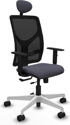 Piqueras y Crespo Sedia Da Ufficio Piqueras Y Crespo Motilla Nero Schiuma Ergonomica