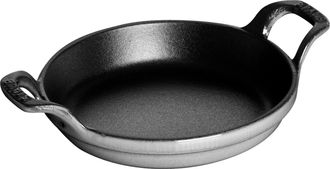 Staub Cast Iron 4.5-inch Mini Round Gratin Baking Dish