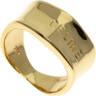 Celine Yellow Gold (18K) Band Ring (Pre-Owned)