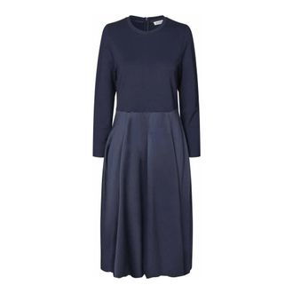 Masai Maxi Jurken - Dames - Casual kleedjes - Blauw - L - Kleedjes