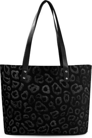 Generic Leopard Print Tote Bags for Women Cute Shoulder Purses Handbags