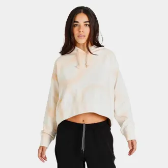 The North Face Dye NF0A5JA14Y9 Hoodie Womens Large Apricot Ice Pullover CLO531