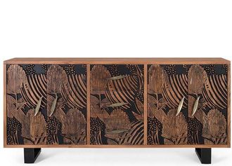 Giner&Colomer Massives Design Sideboard Tropicana, 4-t&uuml;rig - 175 x 81 cm