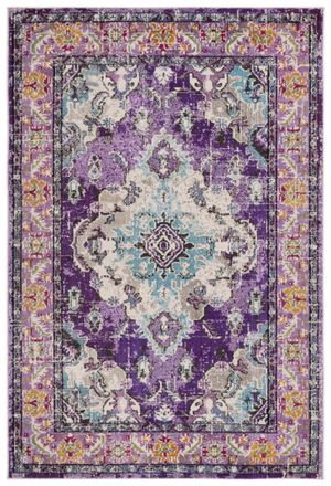 Safavieh Alfombra morado/azul 183 x 274 cm