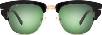 Polar Gold 182 Polarized 78 Mens Sunglasses Black Size 53