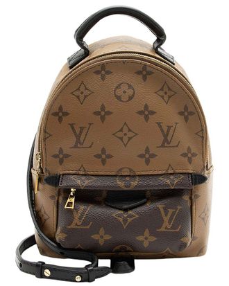 Louis Vuitton Reverse Monogram Palm Springs Mini Backpack (Authentic Pre- Loved)