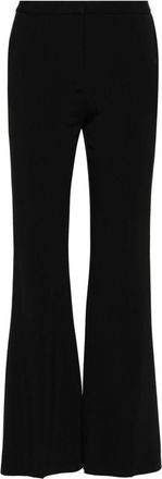Etro flared tailored trousers - women - Acetate/Viscose/Elastane - 44 - Black