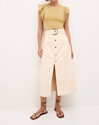 Marie Oliver Rory Top In Gold