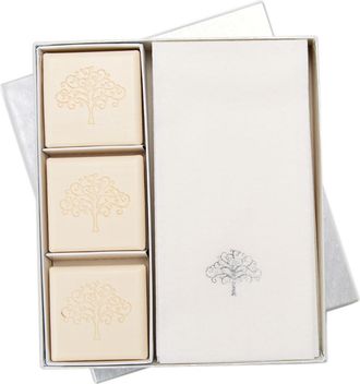 Carved Solutions Tree Of Life 15Pc Soap & Towel Set
