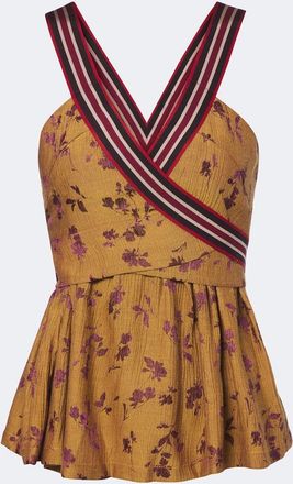 Dries Van Noten Floral top
