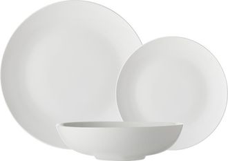 Maxwell & Williams Maxwell&williams Servizio Di Piatti Coupe Bianco 12 Pezzi