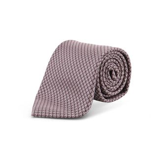 Tom Ford Accessoires, Heren, Veelkleurig, ONE Size, Zijden Stropdas met Micropatroon