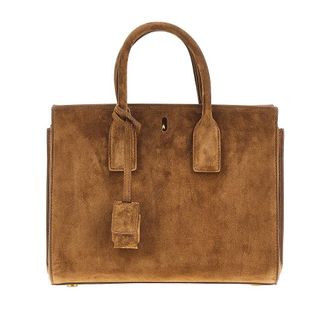 Saint Laurent Small Sac de Jour suede leather bag Woman One Size