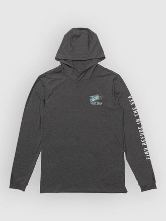 Salty Crew Surface Hood Sunshirt Longsleeve Lycra gris