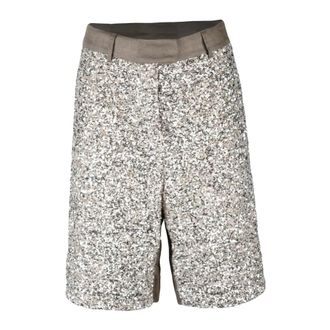 Souvenir Casual Shorts - Dames - Korte Broeken - Veelkleurig - S - Linnen - Korte Broeken