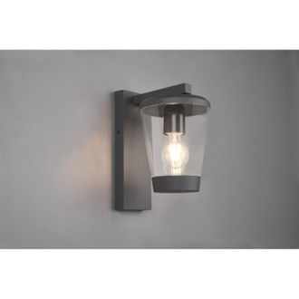Trio Aplique Lantern Cavado Antracita Aluminio Ip44 Lighting
