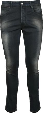 Costume National Moderne Jeans 70% Katoen 30% Polyester - Heren - Slim Fit Jeans - Blauw - W30 - Katoen - Jeans
