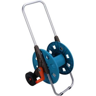 OEM Carro Portamangueras De Jard&iacute;n G1/2, Soporte De 2 Ruedas Para Manguera De Agua, Base De Riego, Capacidad De 60 M -crezuo
