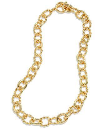 Savvy Cie Jewels 18K Plated Chunky Necklace
