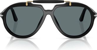 Persol Sunglasses Po0202 S 95/3 R X Netflix Series Senna Black/Blue Unisex Polarized