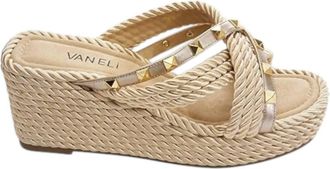 Vaneli Womens Clem Sandals In Champagne