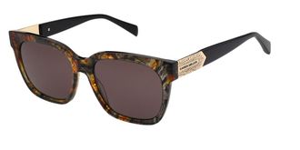 Karen Millen KM5064 132 Womens Sunglasses Brown Size 55