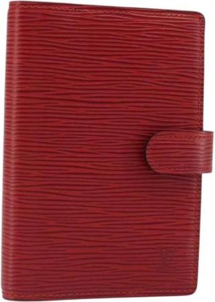 Louis Vuitton Pre-owned Day Planner Cover - - Pre-owned - Donna - Rosso - ONE SIZE