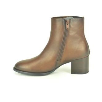 Gabor D.Cognac Botje DH. 5cm - Dames - Schoenen - Bruin - Maat: 35 EU