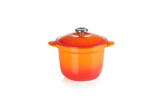 LE CREUSET Olla Para Arroz <> De Le Creuset, Color Rojo Horno, 18 Cm