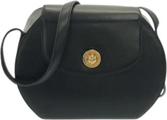 Celine Pre-owned Leren Schoudertas - Dames - Vintage Schoudertas - Zwart - ONE Size - Leer - Vintage