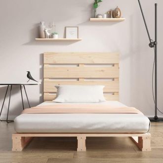 vidaXL Vidaxl - Estructura De Cama Individual Madera Maciza De Pino 90x190 Cm