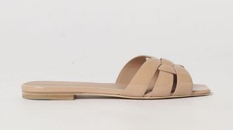 Saint Laurent Mules Nu Pieds 05 Tribute in pelle verniciata