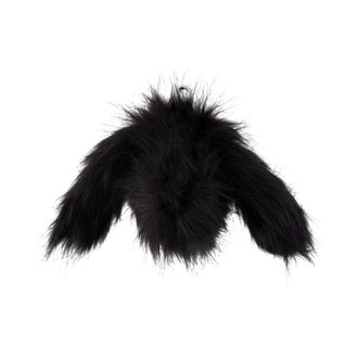 Simone Rocha Faux Fur Hare Coin Purse - unisex - Simone Rocha - Wallets & Cardholders - Black - ONE SIZE - Accessories