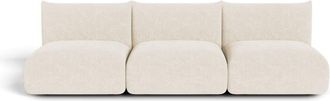 Sia Home Sof&aacute; modular de terciopelo chenilla